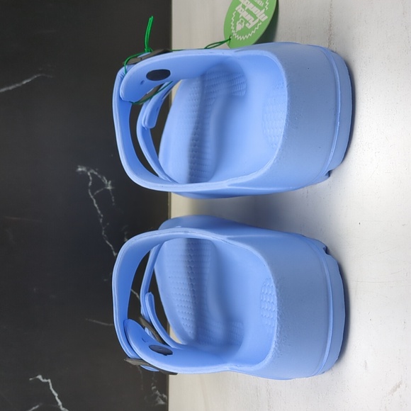 Funky Monkey Eva Flip Flops Sky Blue sz 10 - Picture 5 of 10